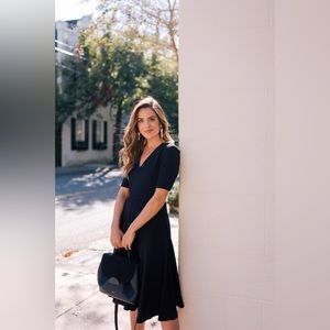 Gal Meets Glam Black Edith Dress Size 2